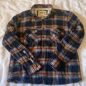 California cowboy flannel shacket
